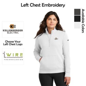 Kellenberger Electric/IWire Ladies Nike 1/2-Zip