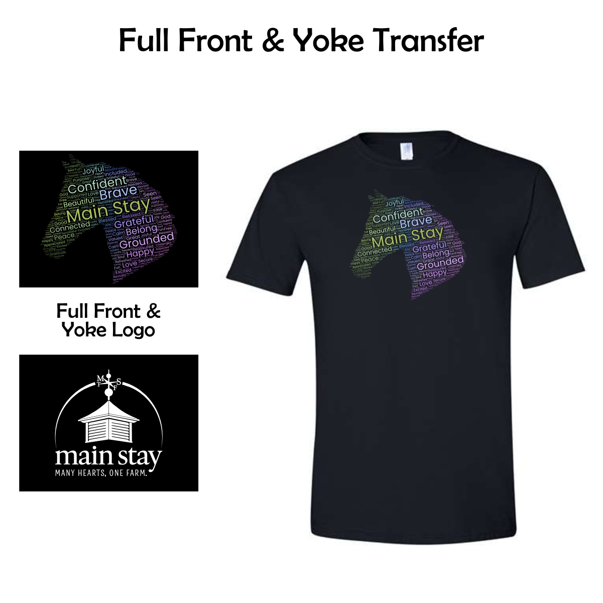 Main Stay Therapeutic Farm Adult & Youth Softstyle T-Shirt