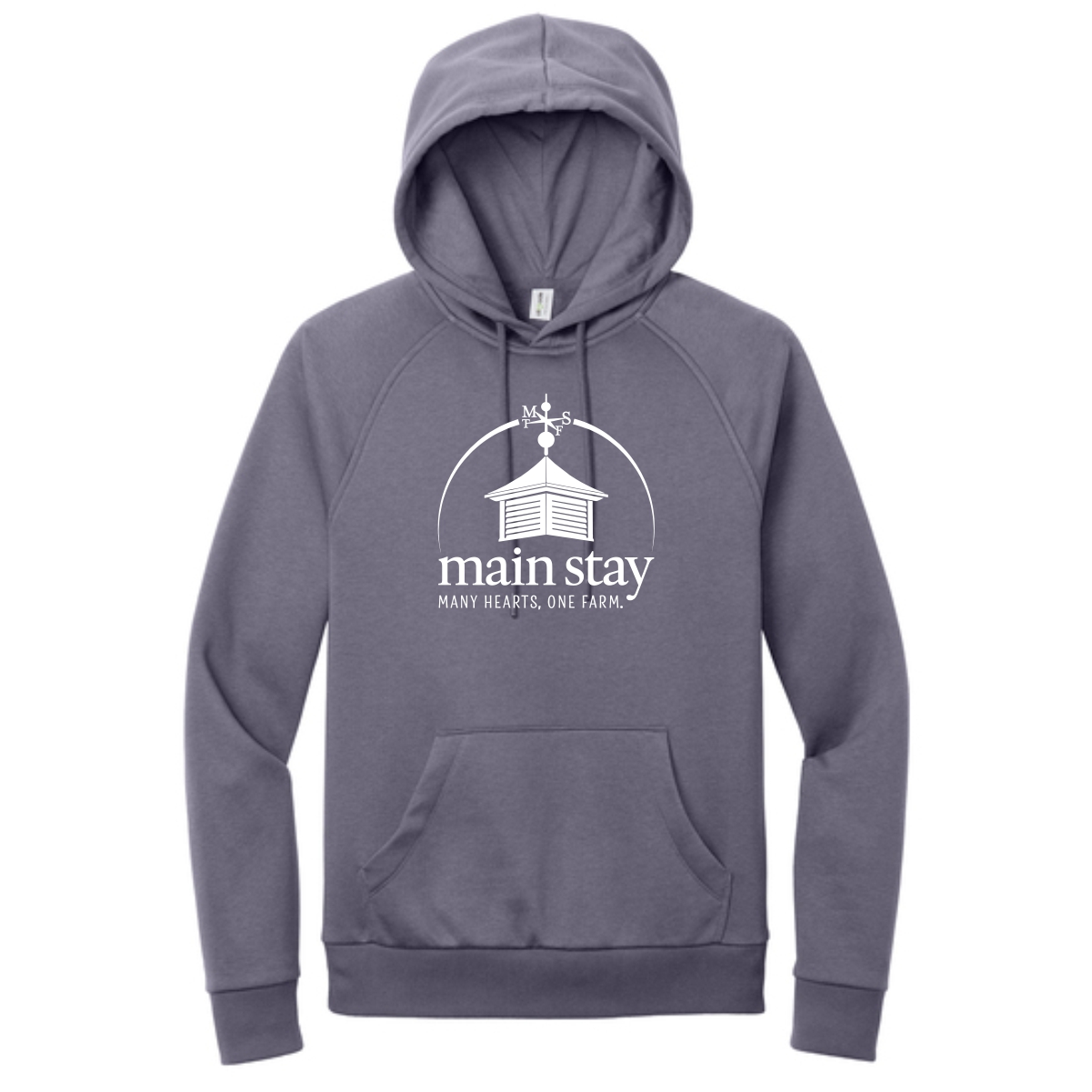 Main Stay Therapeutic Farm Adult Allmade Fleece Pullover Hoodie - Image 3