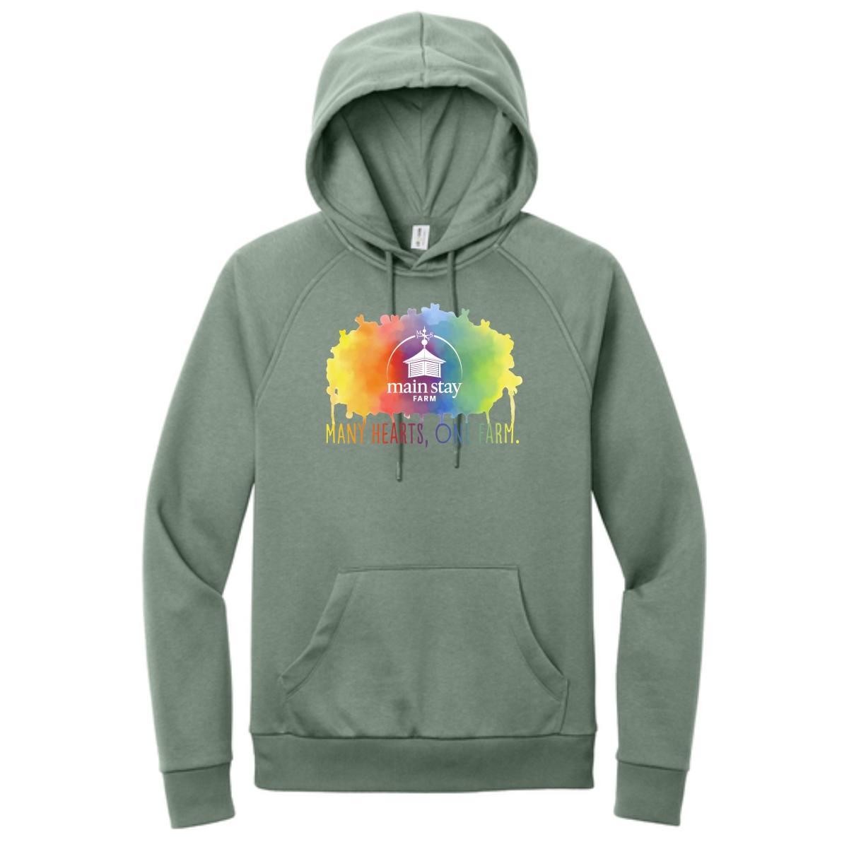 Main Stay Therapeutic Farm Adult Allmade Fleece Pullover Hoodie - Image 6