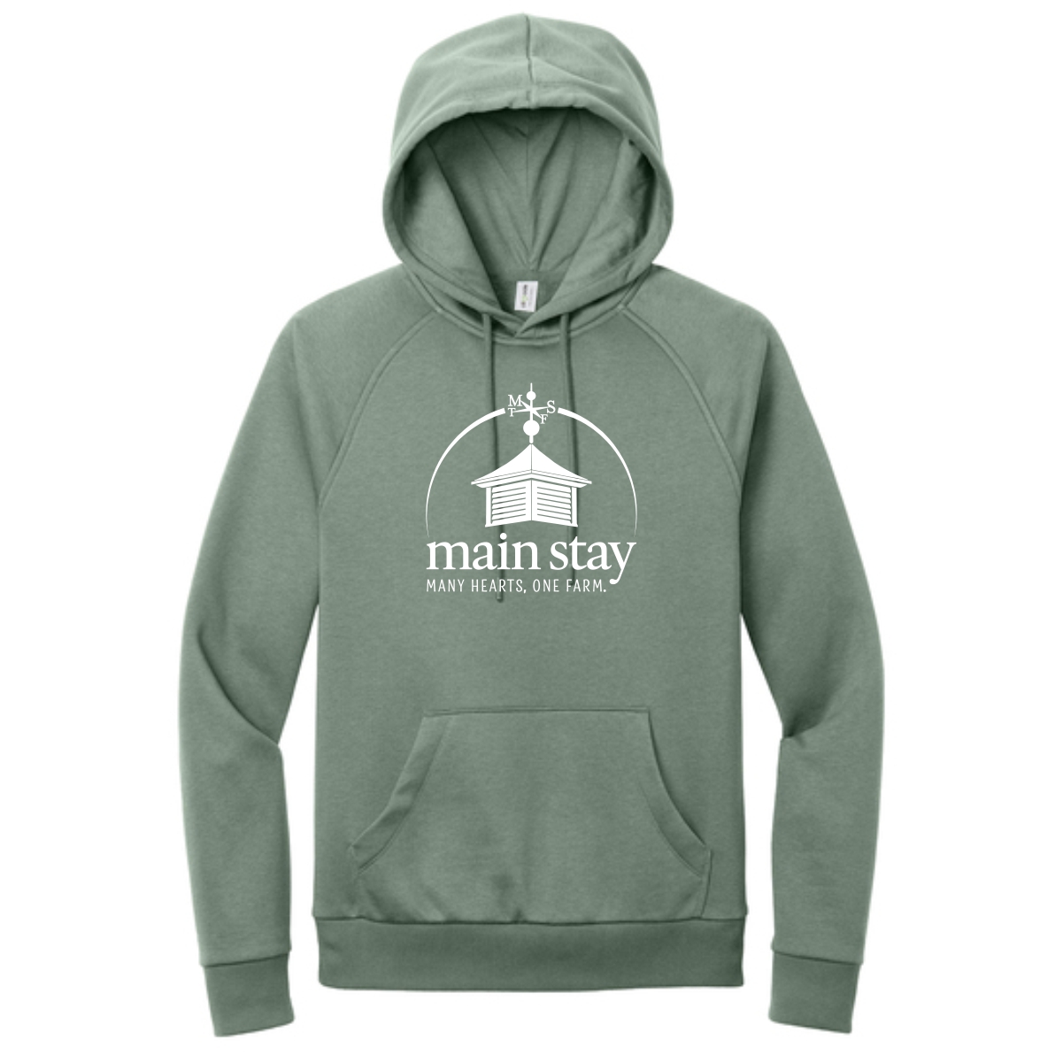 Main Stay Therapeutic Farm Adult Allmade Fleece Pullover Hoodie - Image 7