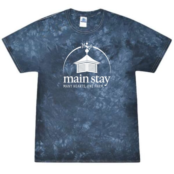 Main Stay Therapeutic Farm Adult & Youth Crystal Wash T-Shirt - Image 4