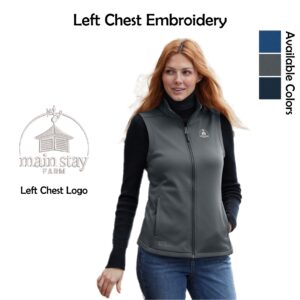 Main Stay Therapeutic Farm Ladies Eddie Bauer Fleece Vest