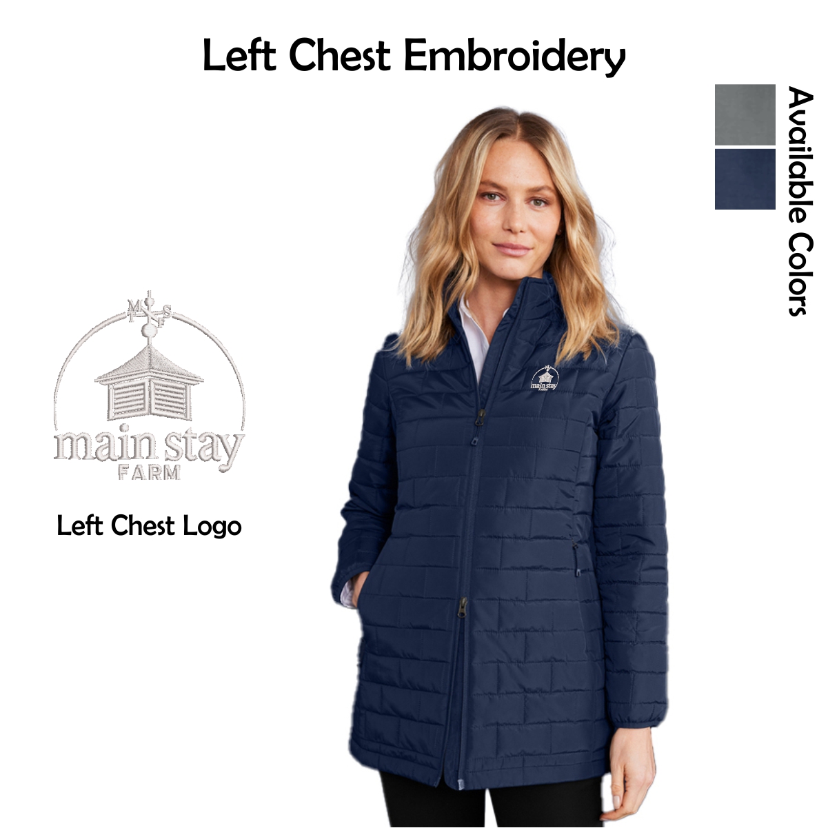Main Stay Therapeutic Farm Ladies Brick Jacket