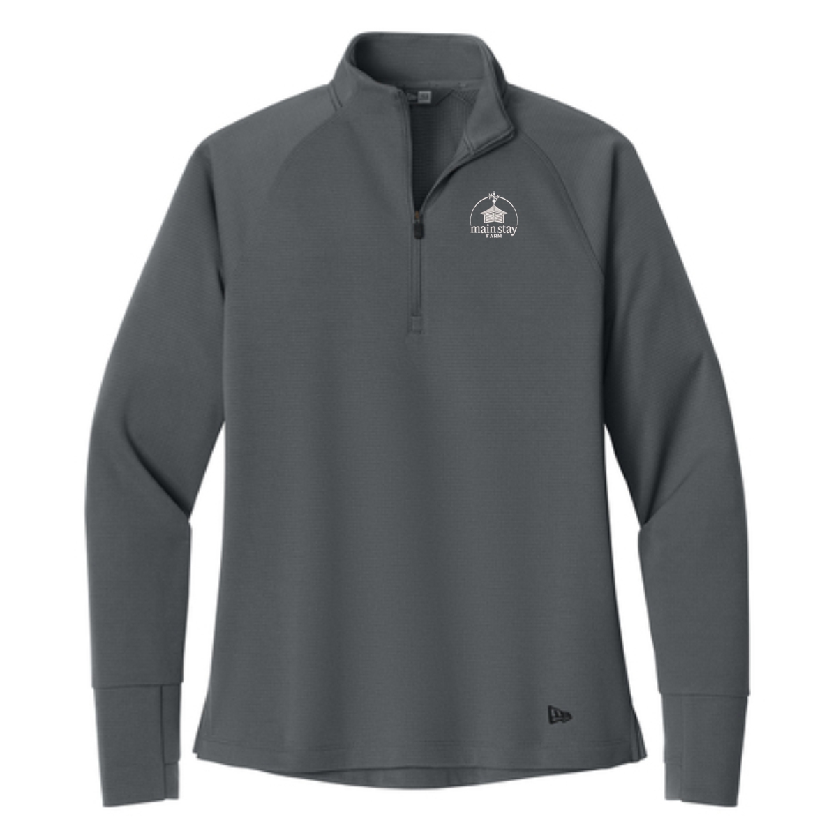 Main Stay Therapeutic Farm Ladies New Era 1/4-Zip - Image 2