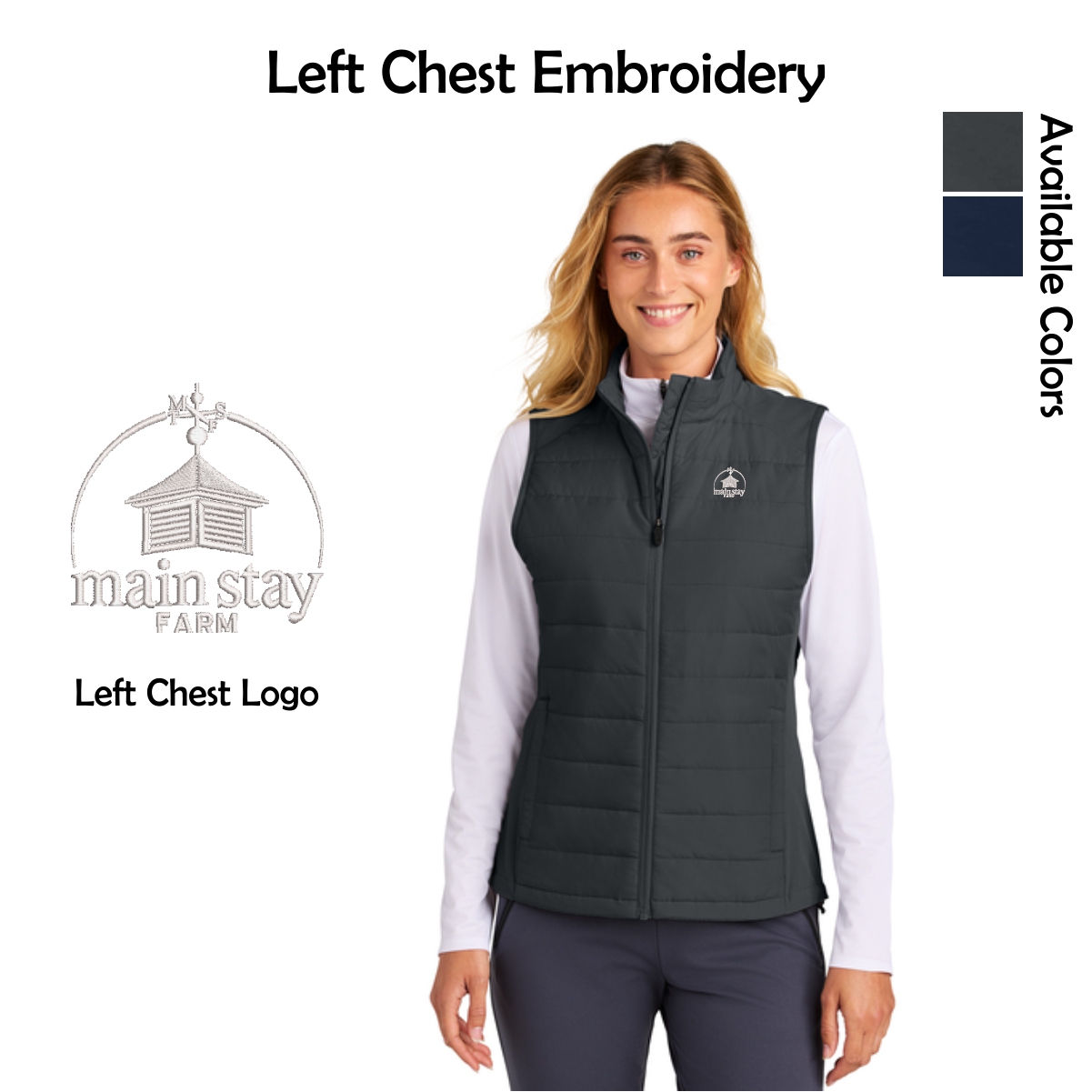 Main Stay Therapeutic Farm Ladies Hybrid Vest