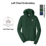 Main Stay Therapeutic Farm Adult Full-Zip Hooded Sweatshirt