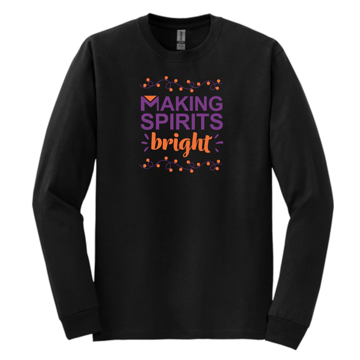 Marklund .Holiday Making Spirits Bright Long Sleeve T-Shirt - Image 2
