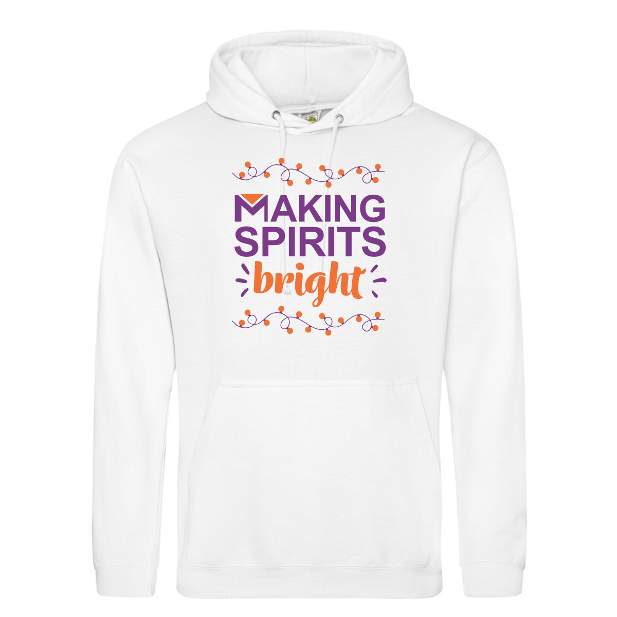 Marklund .Holiday Making Spirits Bright College Hoodie - Image 2