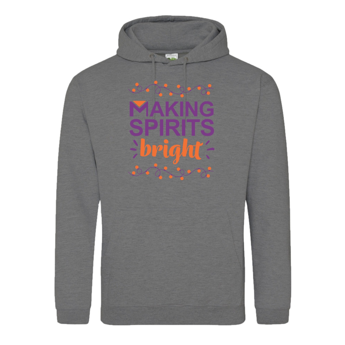Marklund .Holiday Making Spirits Bright College Hoodie - Image 3