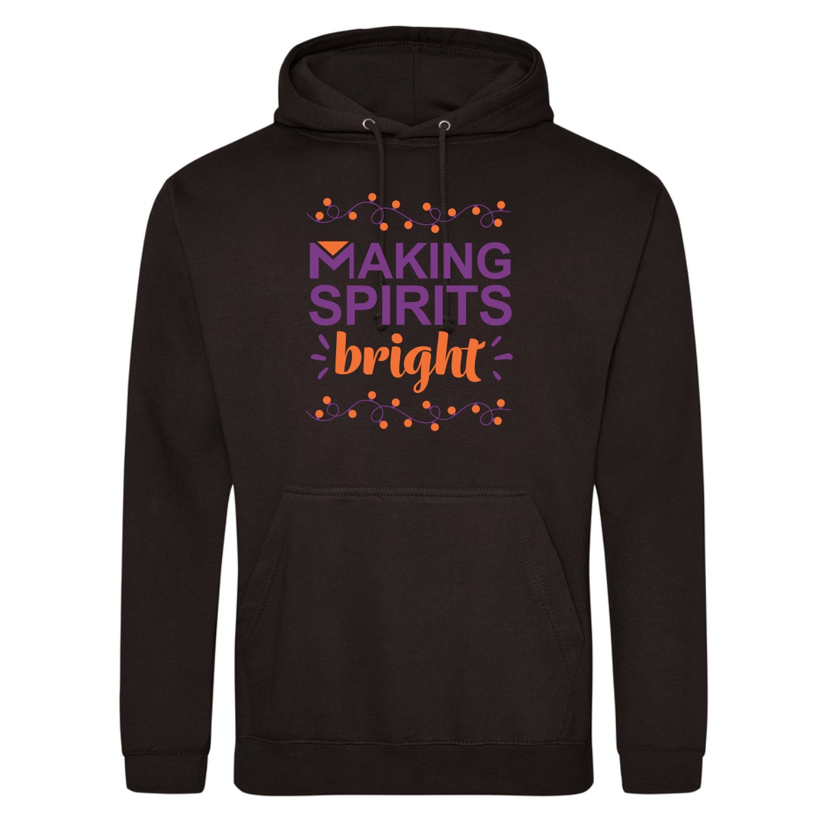 Marklund .Holiday Making Spirits Bright College Hoodie - Image 4