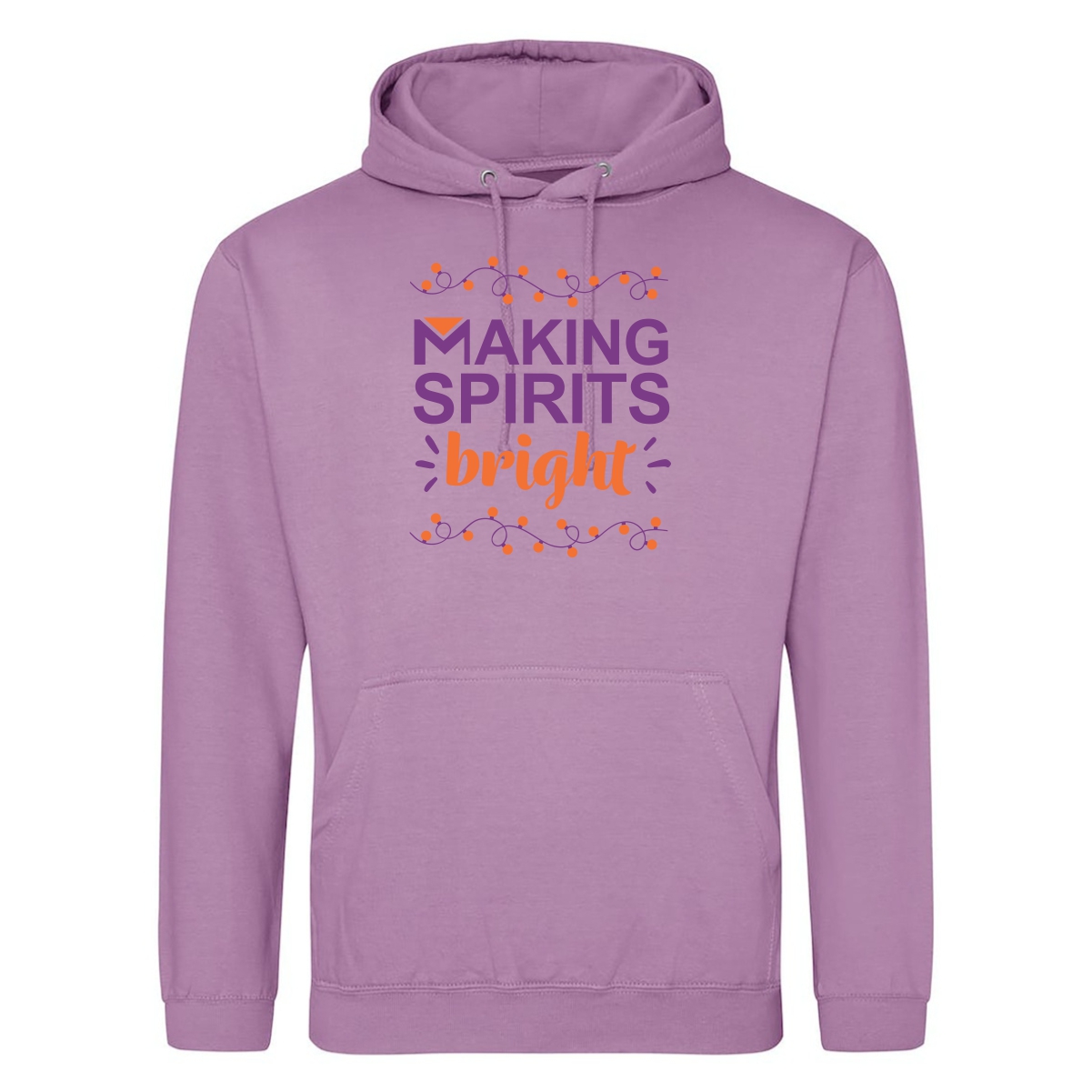Marklund .Holiday Making Spirits Bright College Hoodie - Image 5