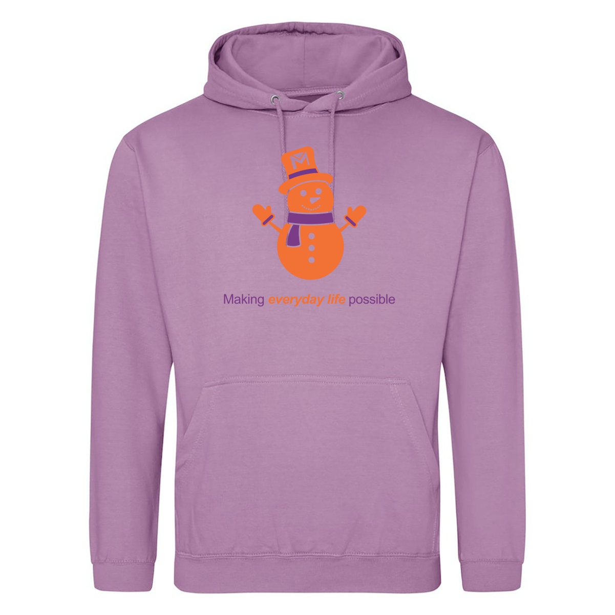 Marklund .Holiday Snowman College Hoodie - Image 5