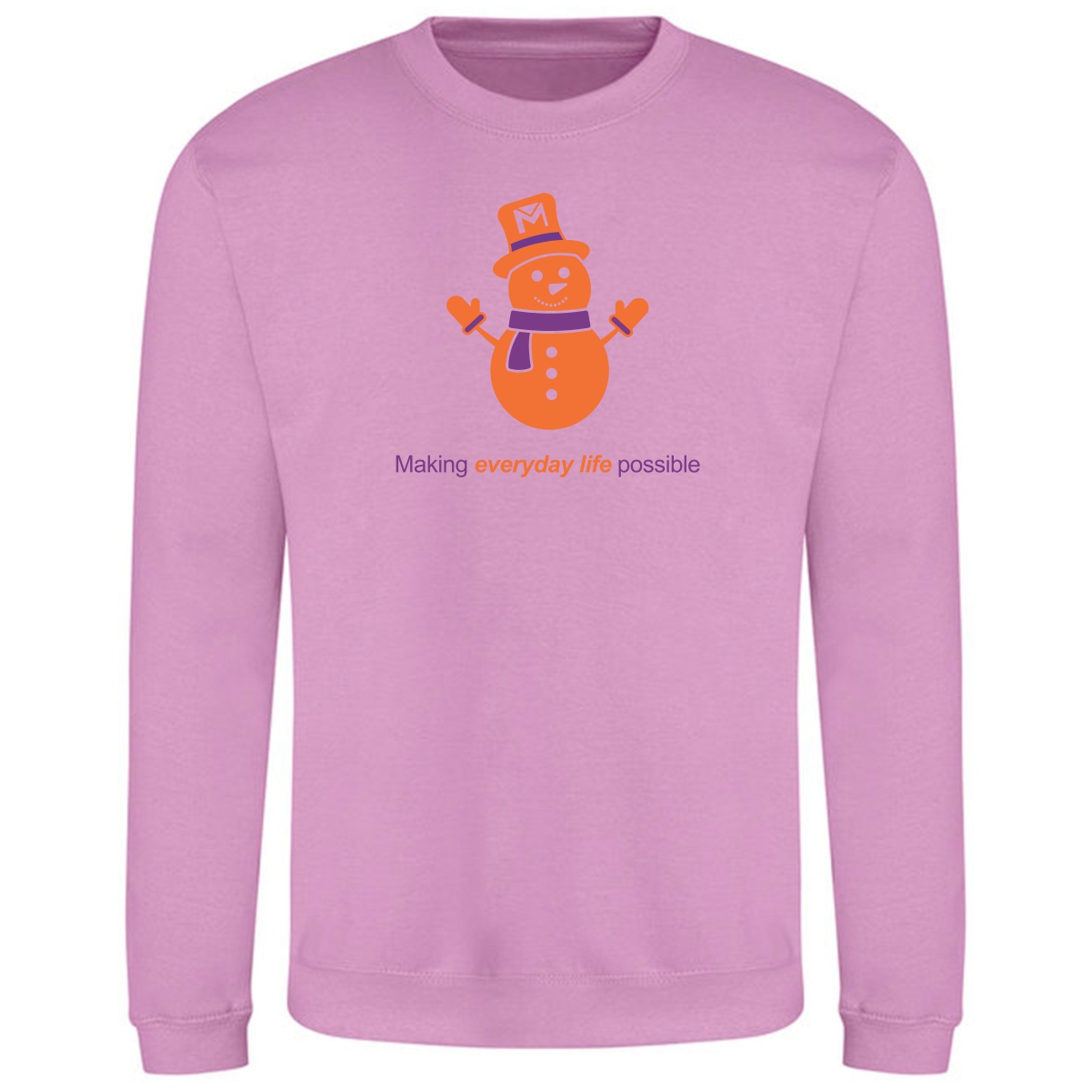 Marklund .Holiday Snowman College Crew - Image 5