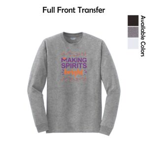 Marklund .Holiday Making Spirits Bright Long Sleeve T-Shirt