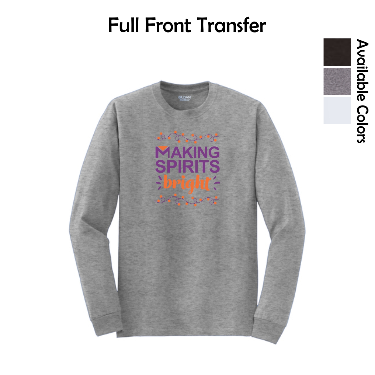 Marklund .Holiday Making Spirits Bright Long Sleeve T-Shirt