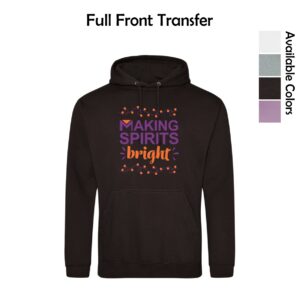 Marklund .Holiday Making Spirits Bright College Hoodie