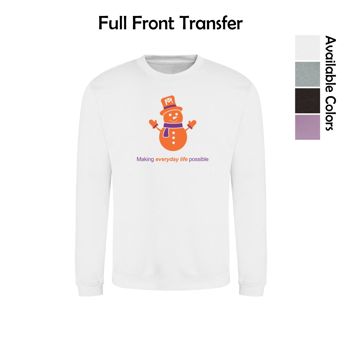 Marklund .Holiday Snowman College Crew