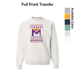 Marklund .Holiday Ugly Sweater Crewneck Sweatshirt
