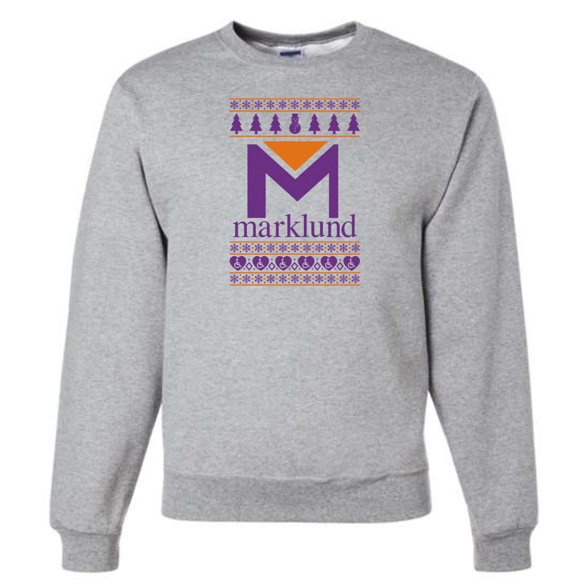 Marklund .Holiday Ugly Sweater Crewneck Sweatshirt - Image 2