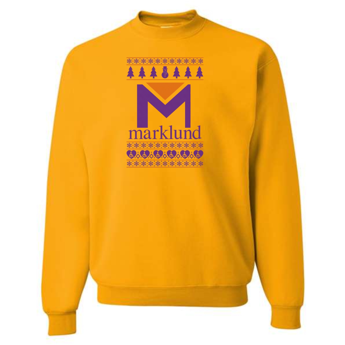 Marklund .Holiday Ugly Sweater Crewneck Sweatshirt - Image 3