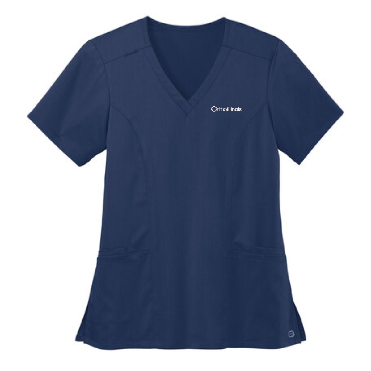 OrthoIllinois Women’s Wink® Premiere Flex™ V-Neck Top - Image 3