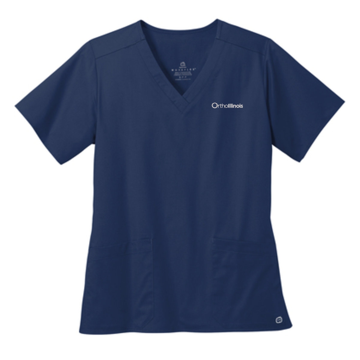 OrthoIllinois Women’s Wink® WorkFlex V-Neck Top - Image 3