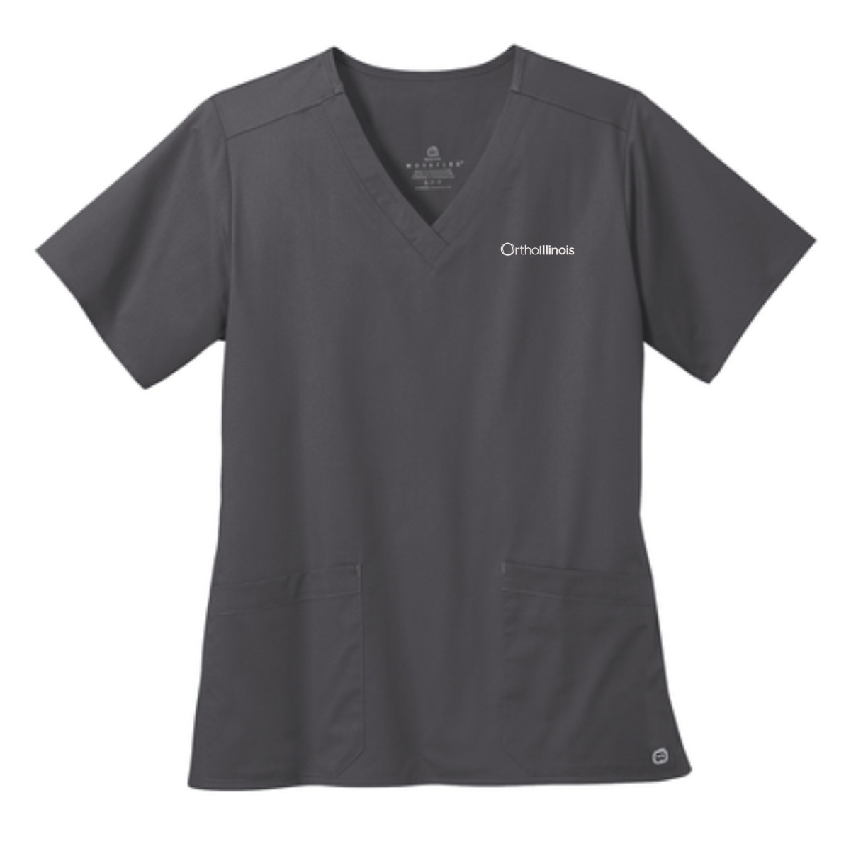 OrthoIllinois Women’s Wink® WorkFlex V-Neck Top - Image 4
