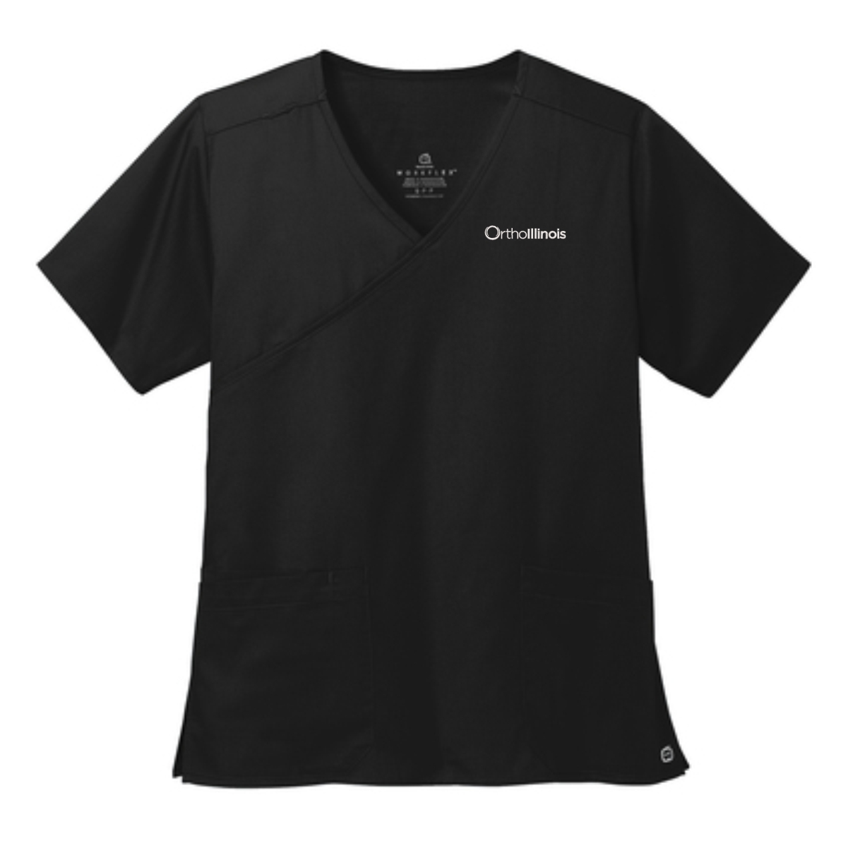 OrthoIllinois Women’s Wink® WorkFlex™ Mock Wrap Top - Image 2