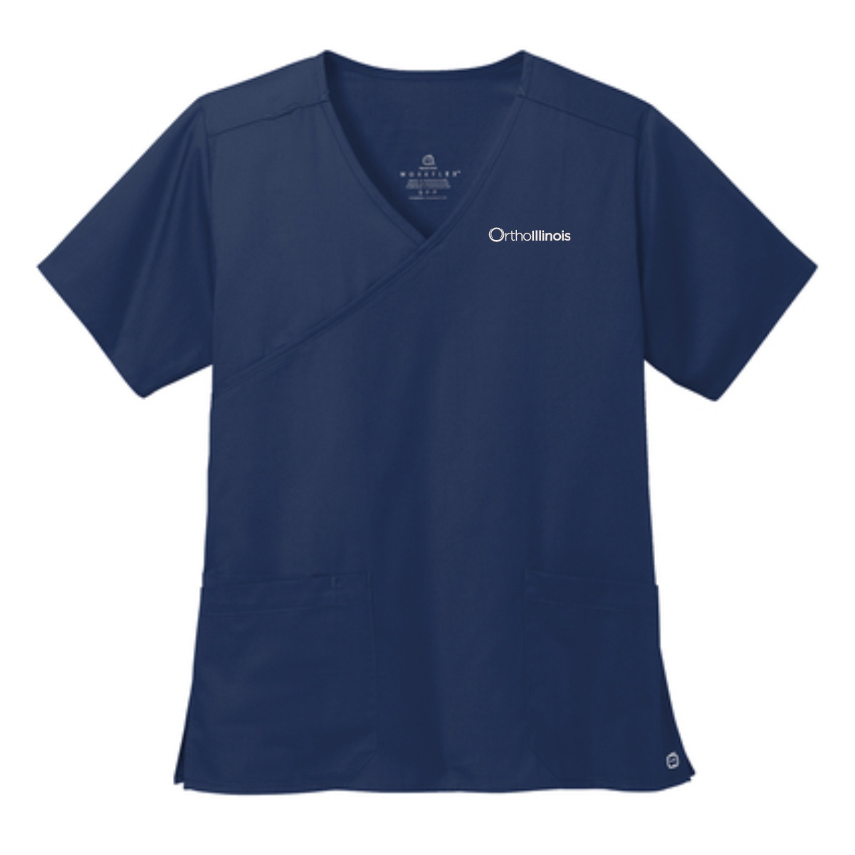 OrthoIllinois Women’s Wink® WorkFlex™ Mock Wrap Top - Image 3