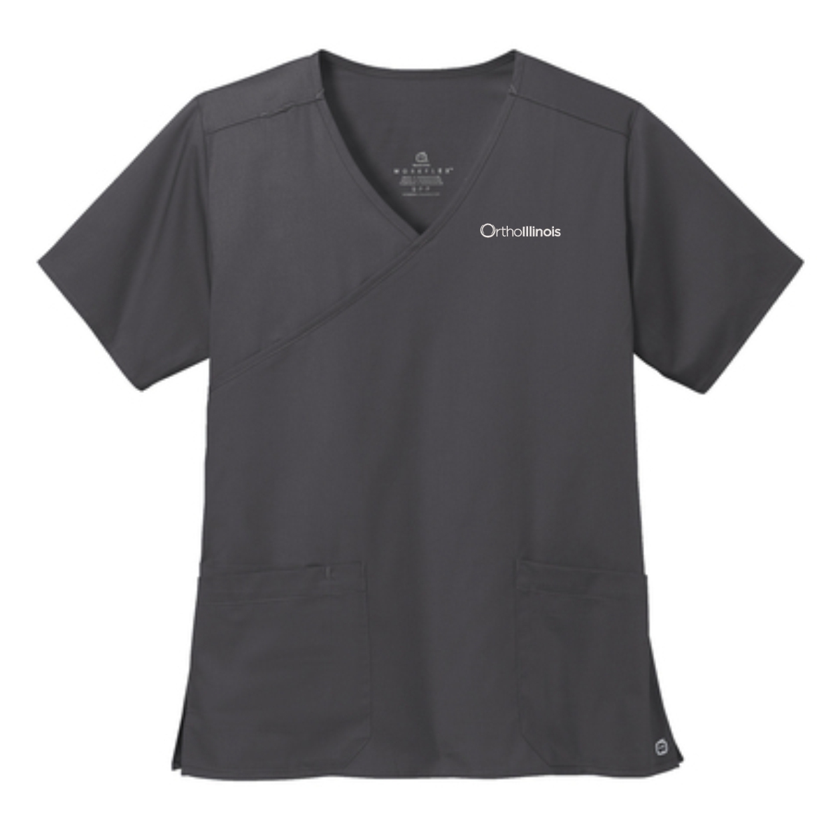 OrthoIllinois Women’s Wink® WorkFlex™ Mock Wrap Top - Image 4