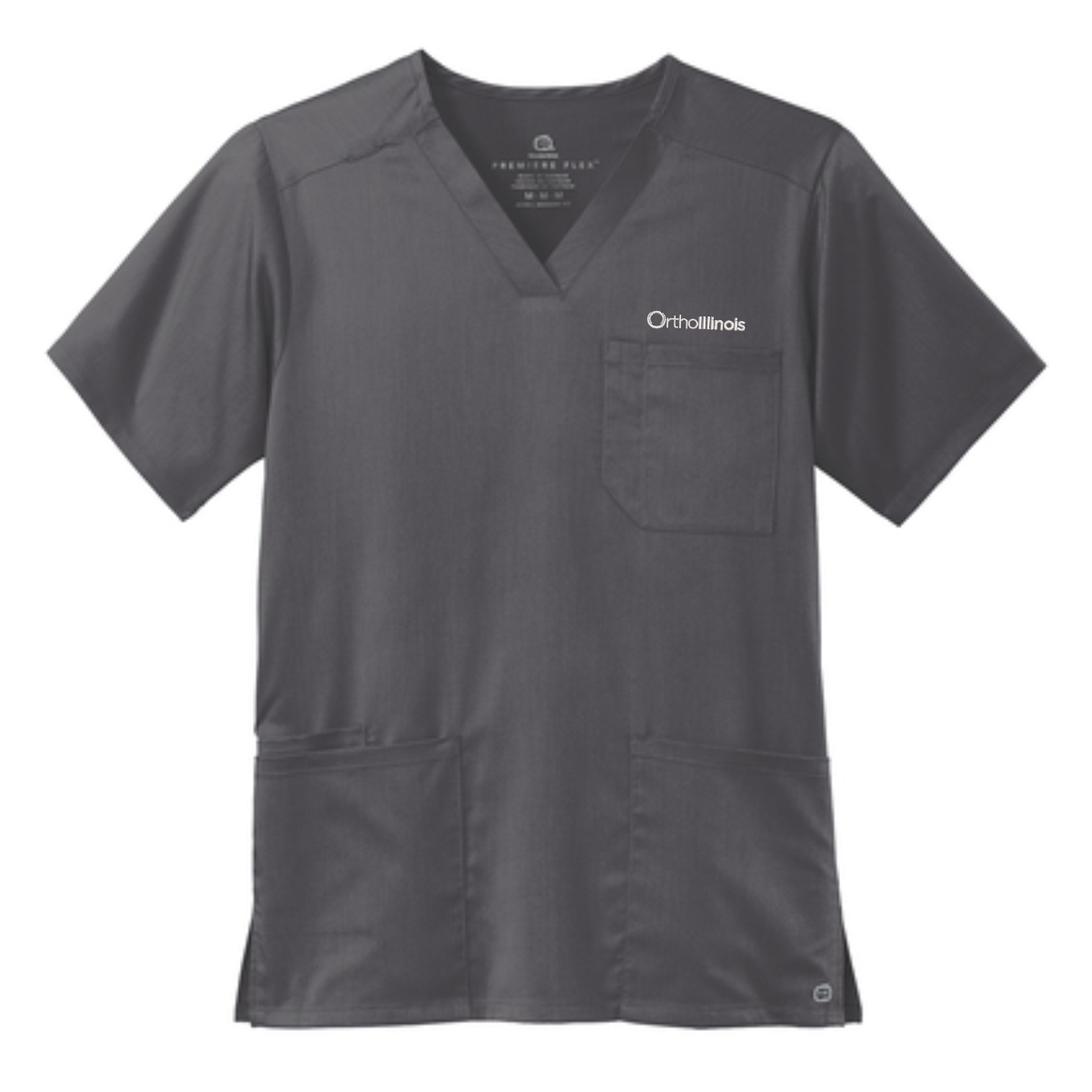 OrthoIllinois Men's Wink® Premiere Flex™ V-Neck Top - Image 4