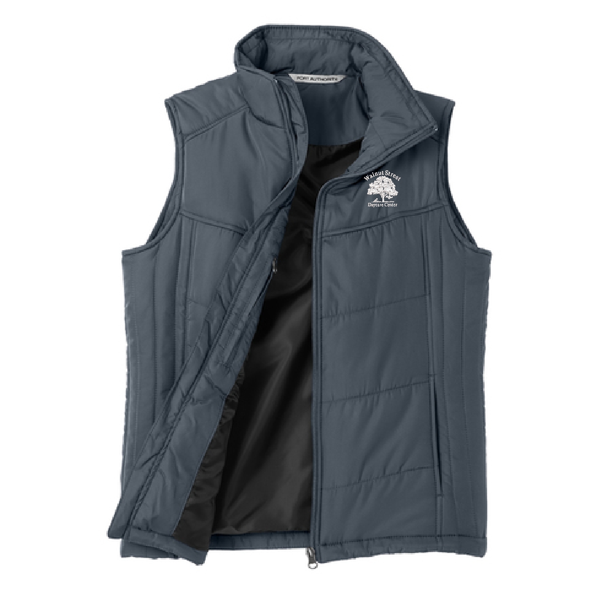 Walnut Street Daycare Center Ladies Puffy Vest - Image 5