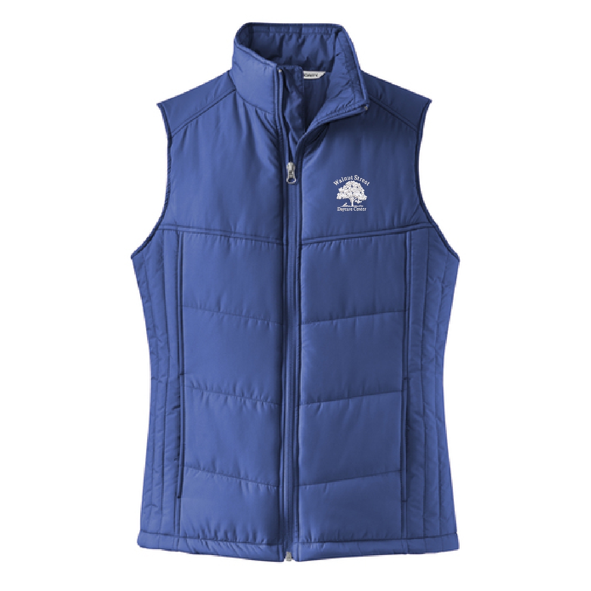 Walnut Street Daycare Center Ladies Puffy Vest - Image 6