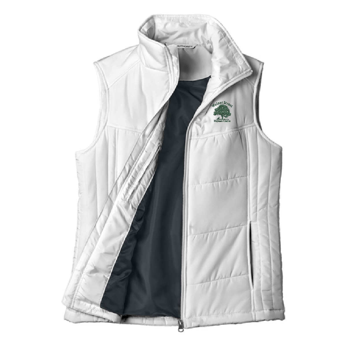 Walnut Street Daycare Center Ladies Puffy Vest - Image 8