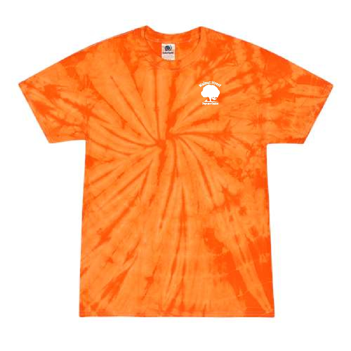 Walnut Street Daycare Center Tie-Dyed T-Shirt - Image 5