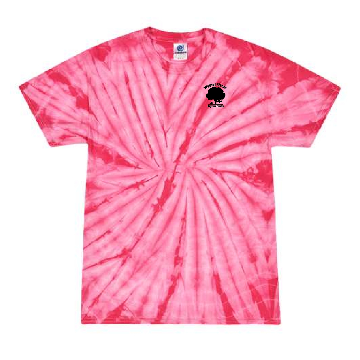 Walnut Street Daycare Center Tie-Dyed T-Shirt - Image 6