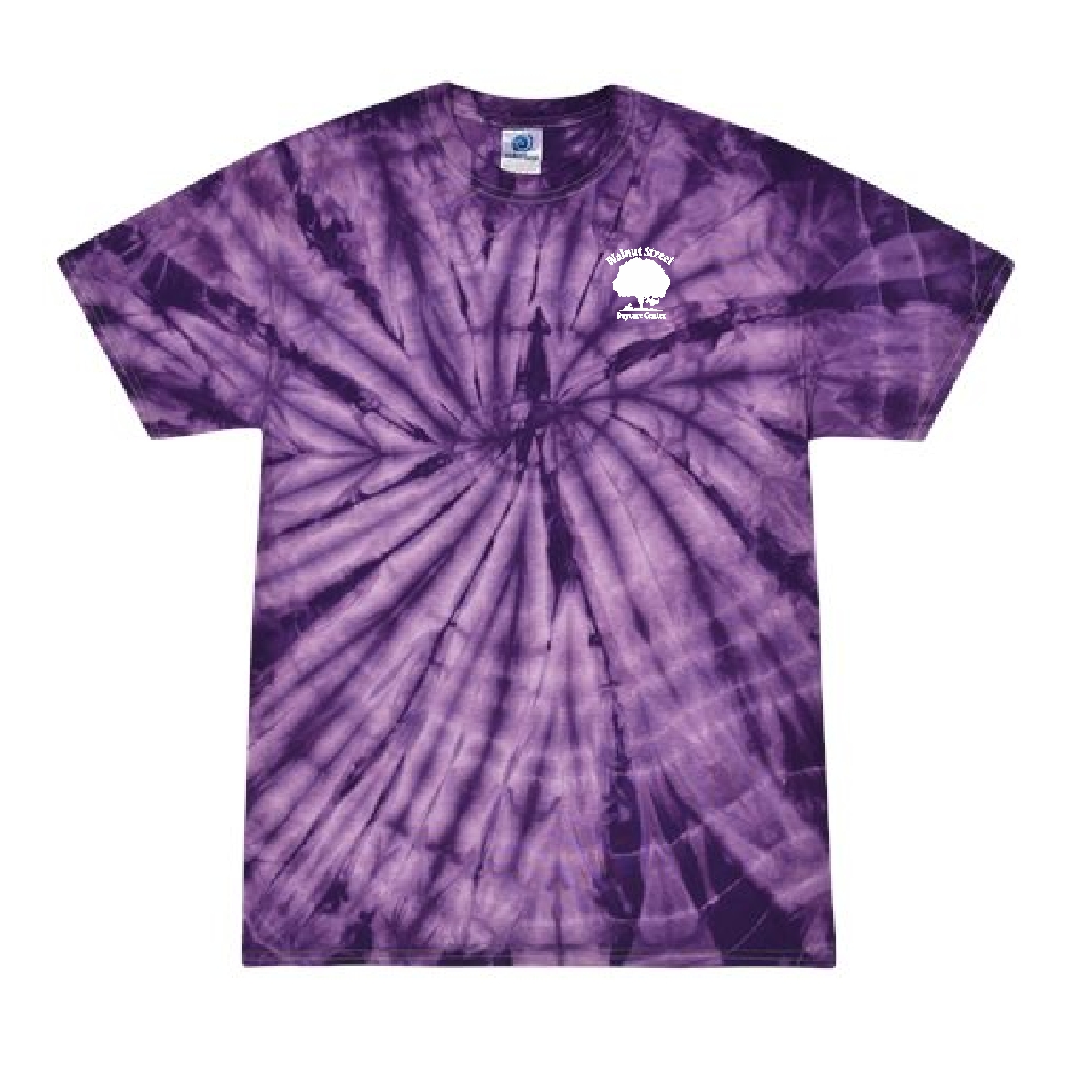 Walnut Street Daycare Center Tie-Dyed T-Shirt - Image 7