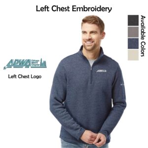 APWA Chicago Metro Columbia Half-Zip Pullover