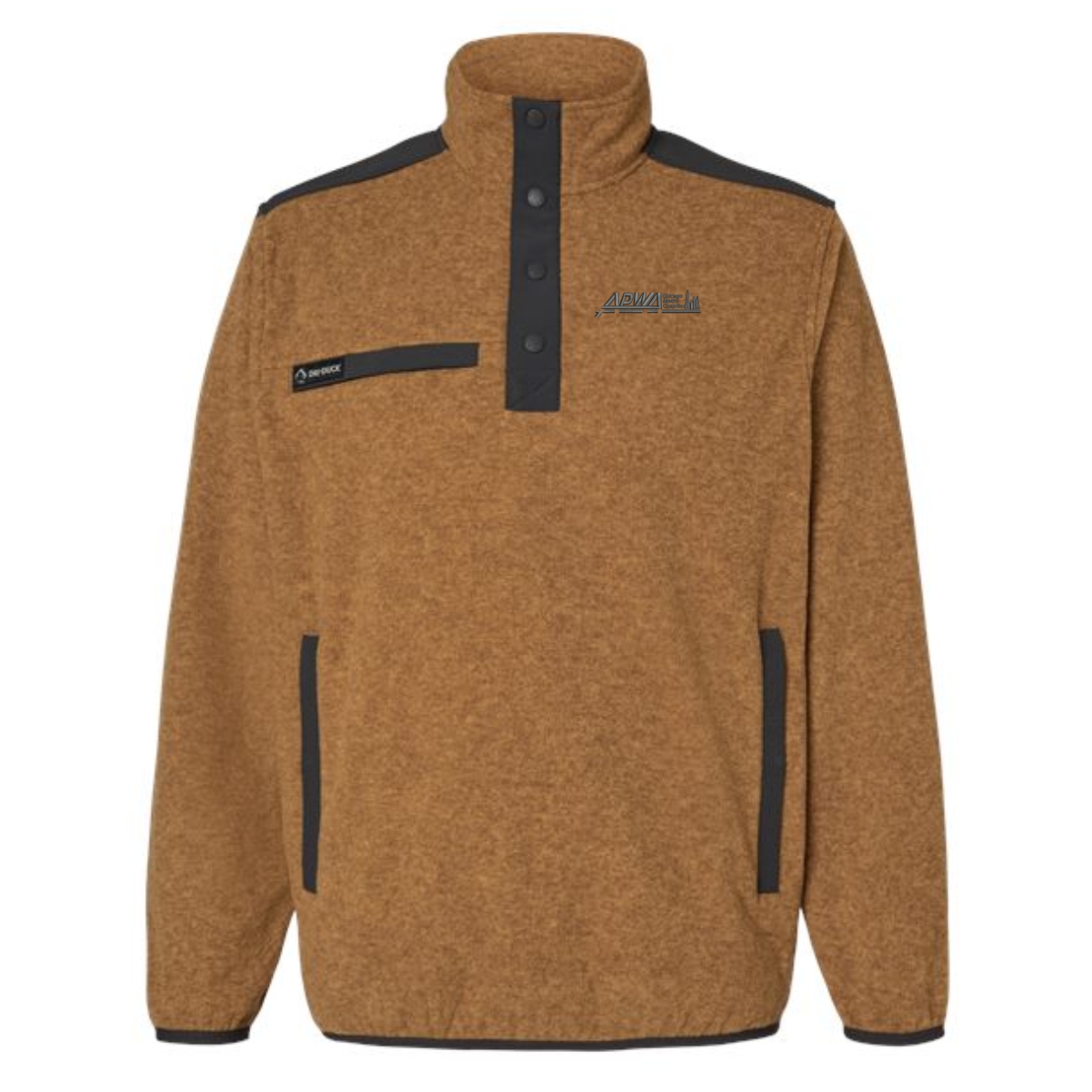 APWA Chicago Metro DRI DUCK Fleece Pullover - Image 5
