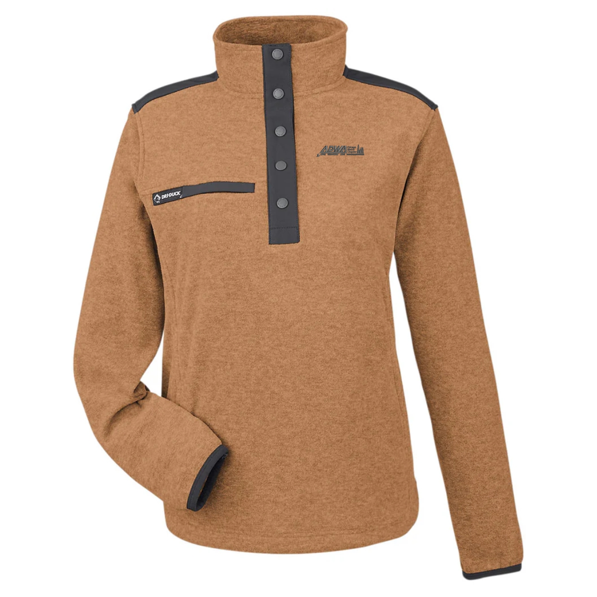 APWA Chicago Metro Ladies DRI DUCK Fleece Pullover - Image 5