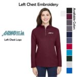 APWA Chicago Metro Ladies CORE365 Pique Quarter-Zip Pullover