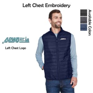 APWA Chicago Metro CORE365 Packable Puffer Vest