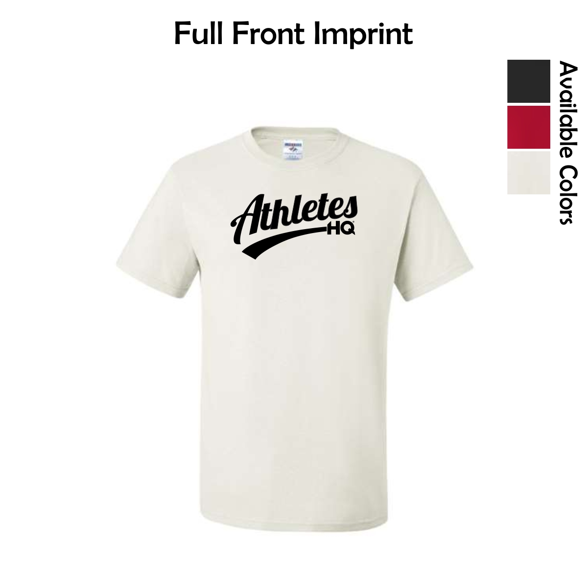 Athletes HQ Adult & Youth T-Shirt with Logo 1