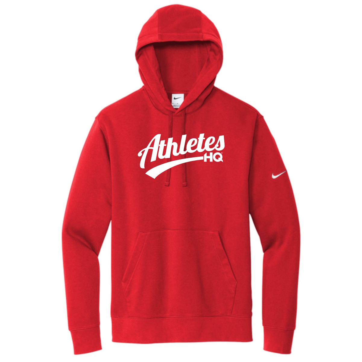 Athletes HQ Adult Nike Pullover Hoodie with Logo 1 - Image 3