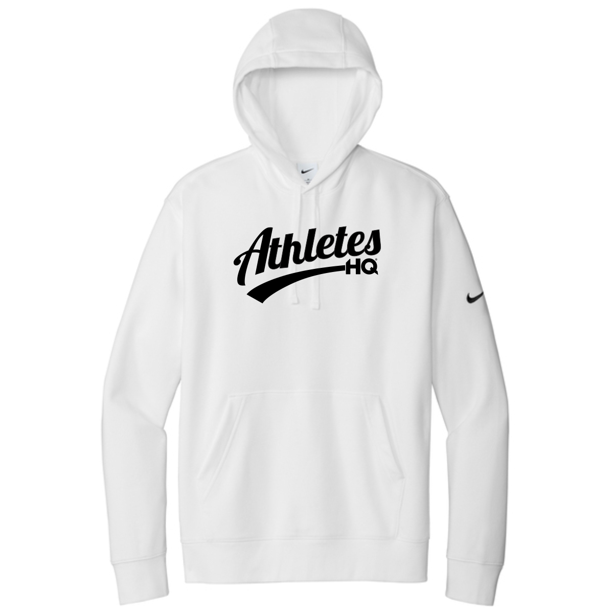 Athletes HQ Adult Nike Pullover Hoodie with Logo 1 - Image 4