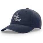 First Baptist Church Peach Twill Hat