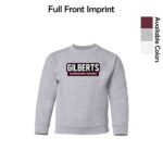 Gilberts Elementary School Youth Crewneck Sweatshirt with Logo 2