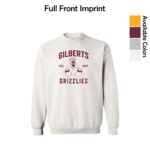 Gilberts Elementary School Adult Crewneck Sweatshirt with Logo 1