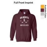 Gilberts Elementary School Adult Hooded Sweatshirt with Logo 1